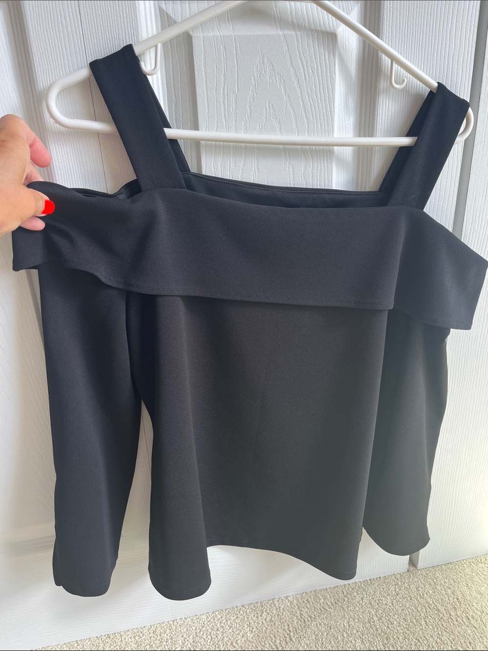 Ann Taylor Bare Shoulder Shirt